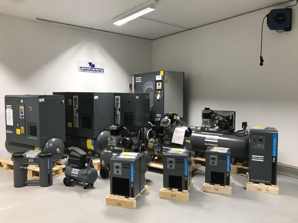 Atlas Copco kompressorer